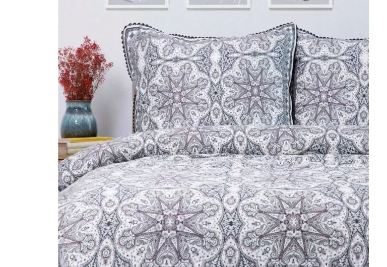 HOMLA POŚCIEL SCARLA SATYNOWA PREMIUM 160X200 + 2*50X60 CM