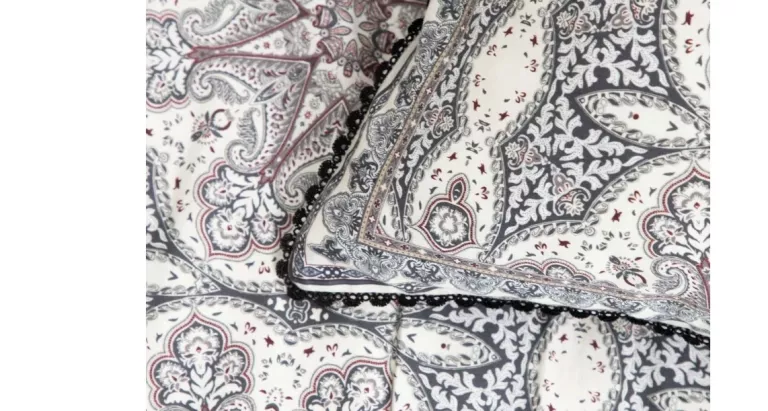 HOMLA POŚCIEL SCARLA SATYNOWA PREMIUM 160X200 + 2*50X60 CM