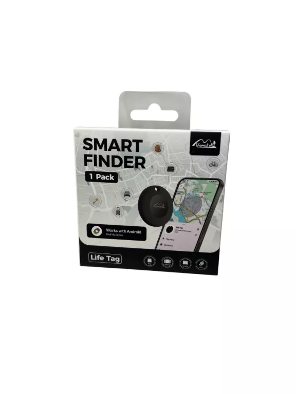 MILI LOKALIZATOR GPS TRACKER AIRTAG DO ROWERU AUTA KLUCZY GOOGLE ANDROID