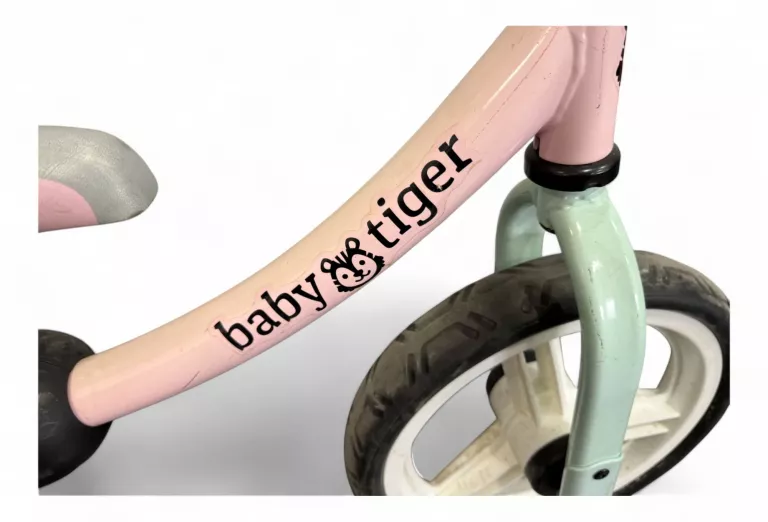 ROWEREK BIEGOWY BABY TIGER RÓŻOWY