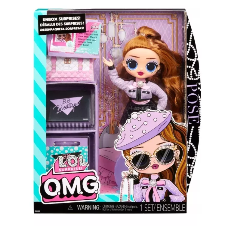 LALKA L.O.L. SURPRISE O.M.G. CORE POSE LOL SERIA 8 NR 591535