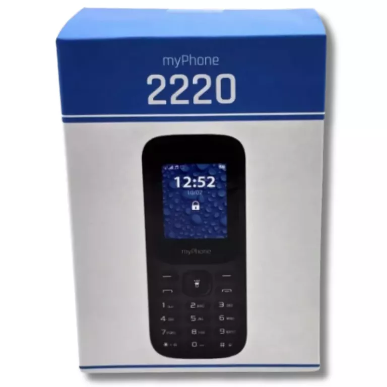 KLASYCZNY TELEFON MYPHONE 2220 CZARNY 1,77" DUAL SIM