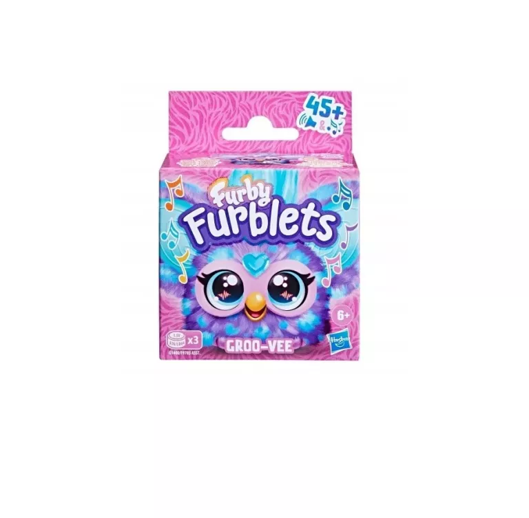 INTERAKTYWNE ZWIERZĄTKO HASBRO FURBY FURBLETS GROO-VEE