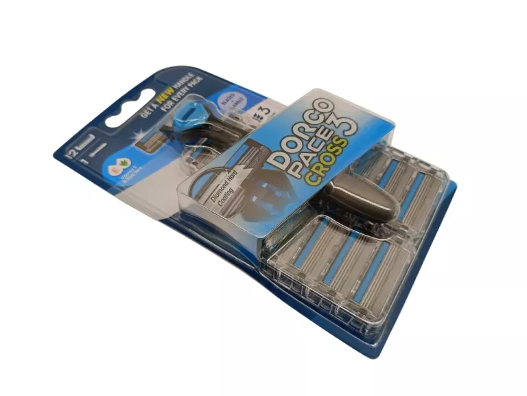 DORCO PAE CROSS 3MASZYNKA DO GOLENIA 1+12 OPAKOWANIE