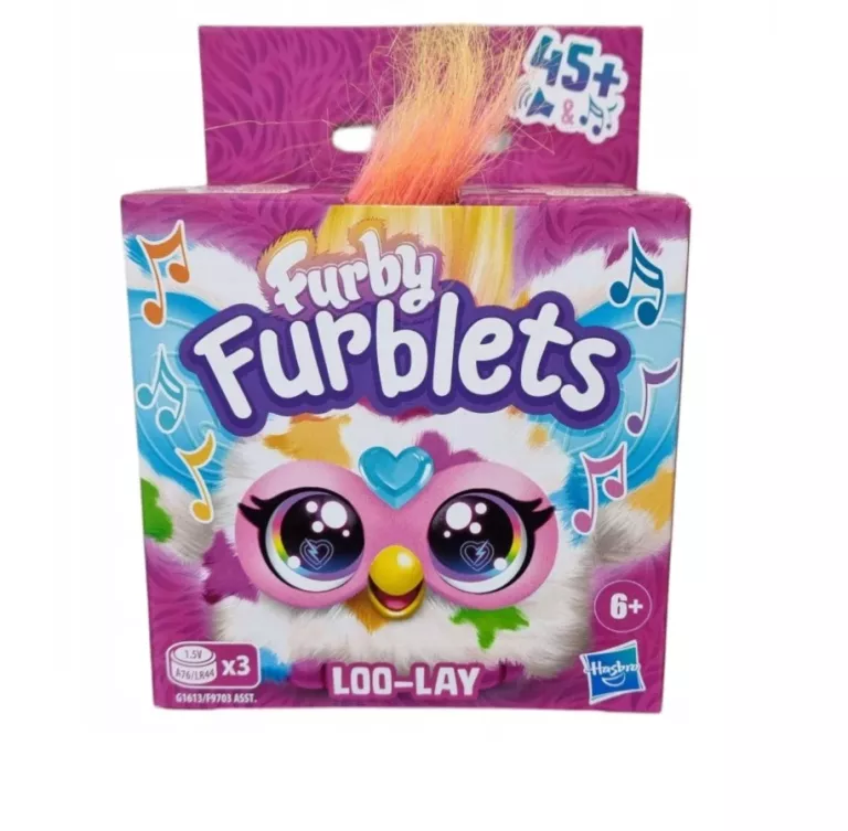 INTERAKTYWNE ZWIERZĄTKO HASBRO FURBY FURBLETS LOO-LAY