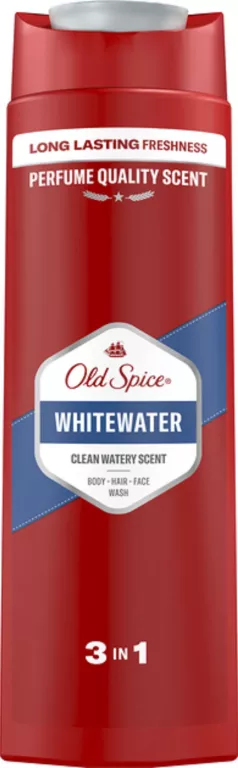 OLD SPICE WHITEWATER ŻEL POD PRYSZNIC 400 ML 3W1