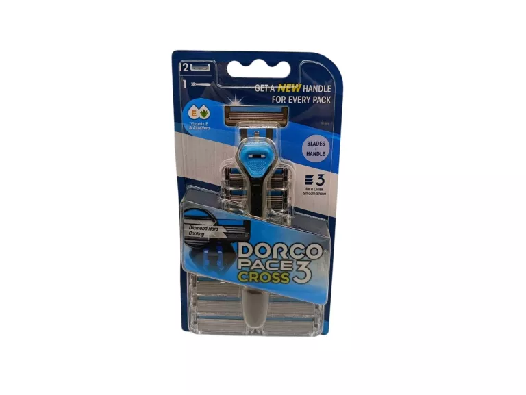 DORCO PAE CROSS 3MASZYNKA DO GOLENIA 1+12 OPAKOWANIE