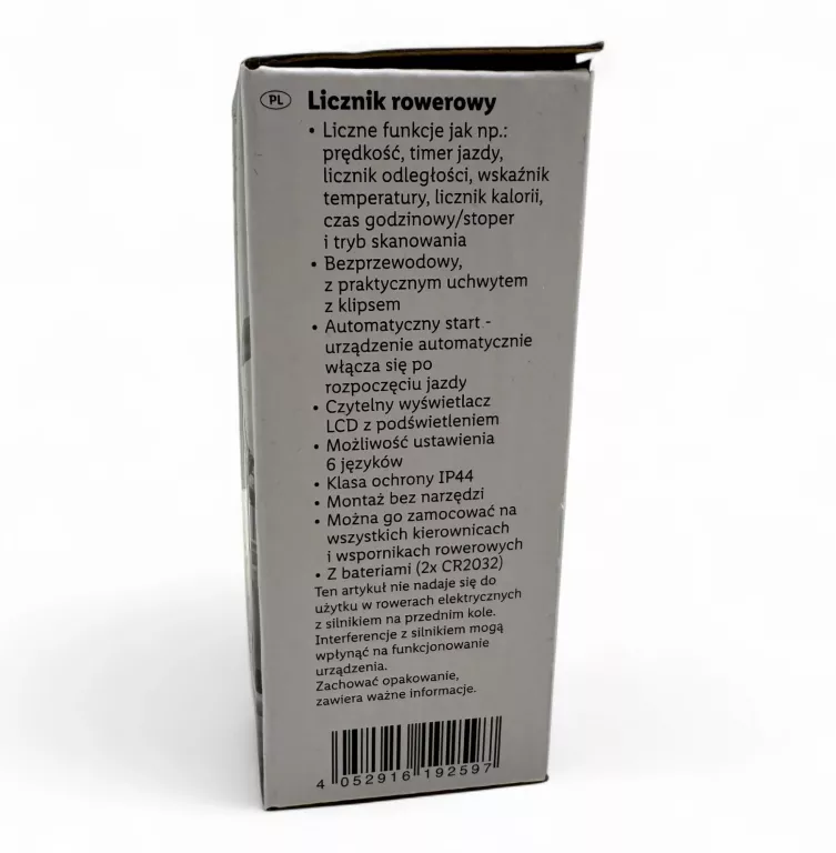 LICZNIK ROWEROWY CRIVIT
