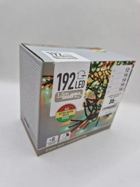 LAMPKI LED 192 LED MULTICOLOR