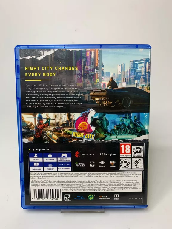 GRA NA PS4 CYBERPUNK 2077