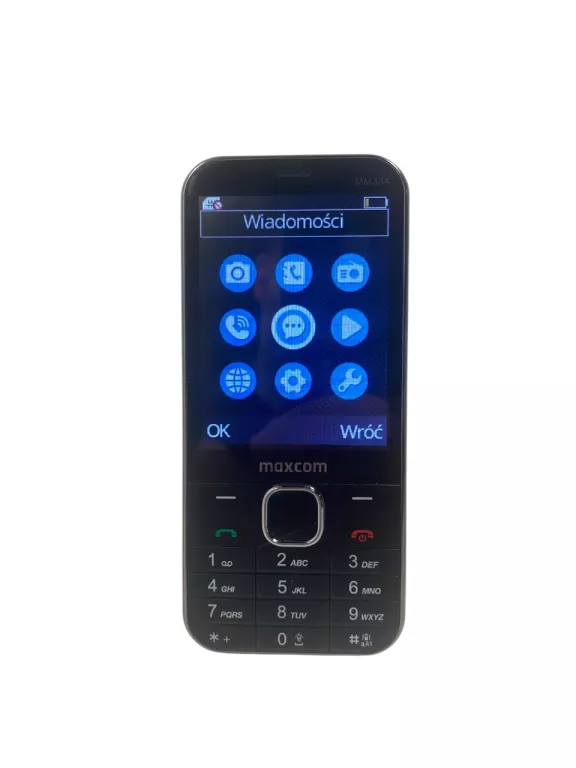 TELEFON KOMÓRKOWY MAXCOM MM334 128 MB / 64 MB 4G (LTE) CZARNY SINGLE SIM