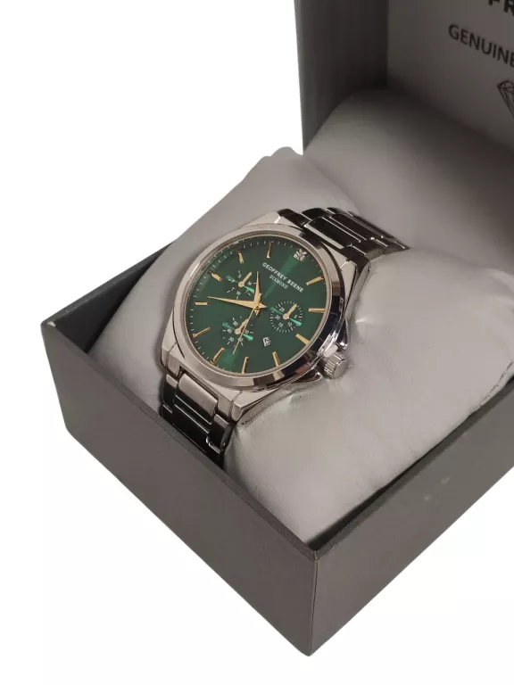 ZEGAREK MĘSKI GEOFFREY BEENE GENUINE DIAMOND 40 MM GBA0025SL