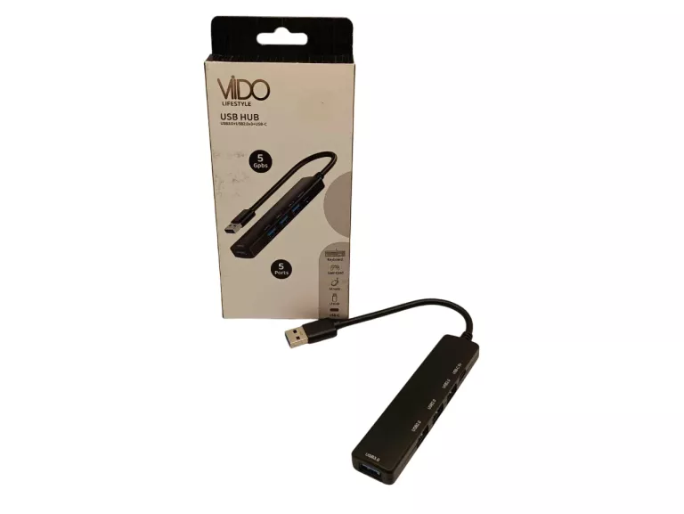 VIIDO HUB USB 5 PORTÓW USB 3.0 USB C