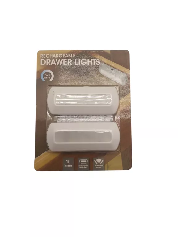 LAMPKI AUKUMULATOROWE PODSZAFKOWE LED KOLOR BIAŁY NEUTRALNY USB MOCNE 2 SZ