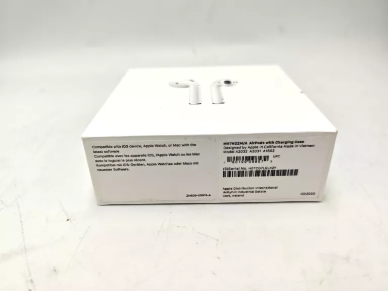 SŁUCHAWKI BLUETOOTH BEZPRZEWODOWE APPLE AIRPODS 1 GEN PUD