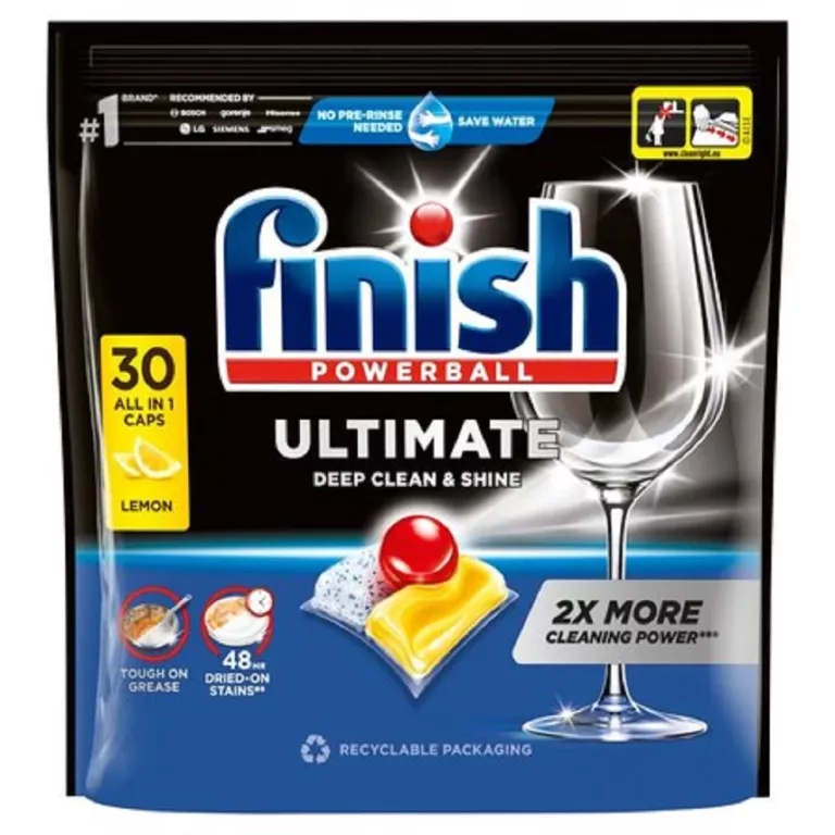 FINISH QUANTUM ULTIMATE PLUS KAPSUŁKI DO ZMYWAREK 25