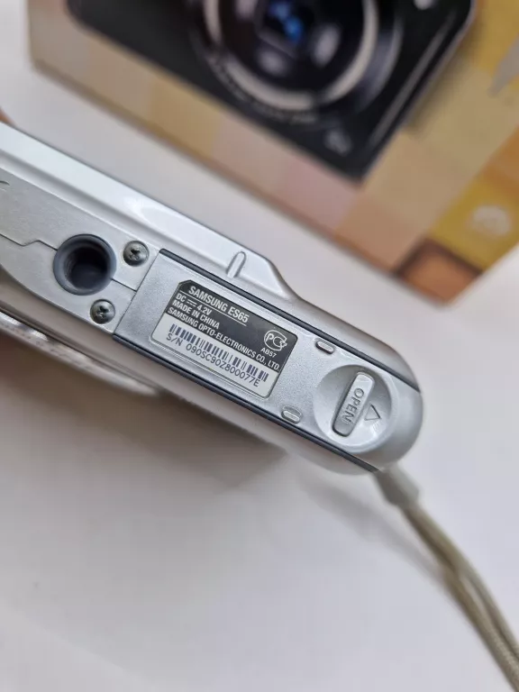 APARAT CYFROWY SAMSUNG ES65 KOMPLET