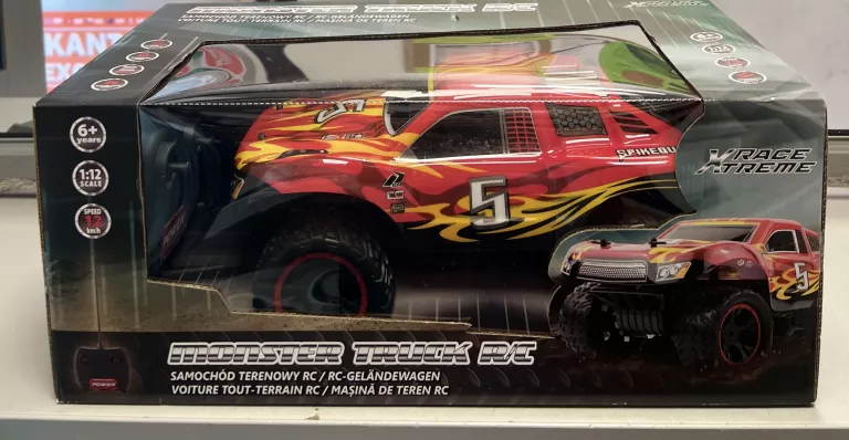 SMIKI, MONSTER TRUCK, POJAZD ZDALNIE STEROWANY, 1: 12