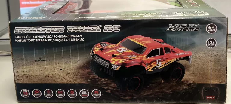 SMIKI, MONSTER TRUCK, POJAZD ZDALNIE STEROWANY, 1: 12