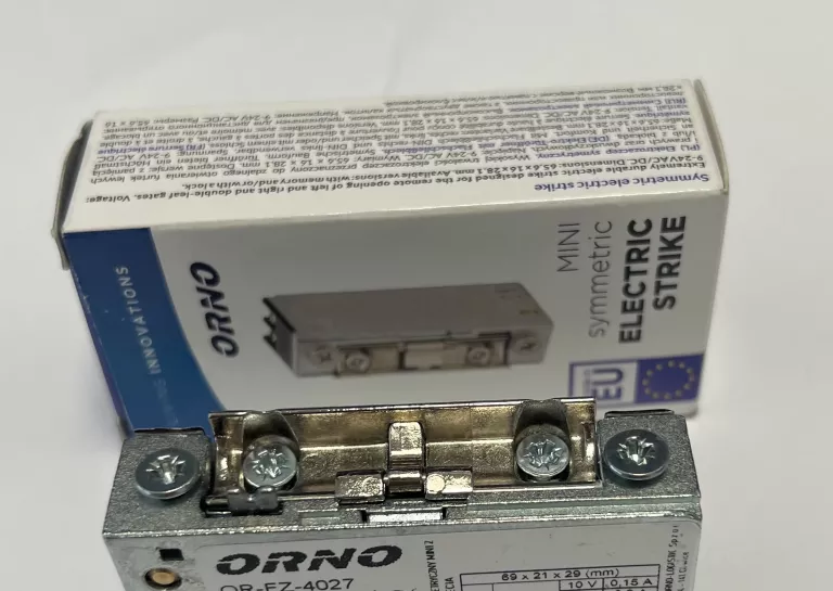 ELEKTROZACZEP SYMETRYCZNY MINI NISKOPRĄDOWY PAMIĘĆ BLOKADA ORNO OR-EZ-4027