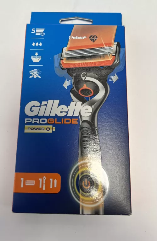 GILLETTE FUSION5 PROGLIDE FLEXBALL MASZYNKA DO GOLENIA RĄCZKA + WKŁAD