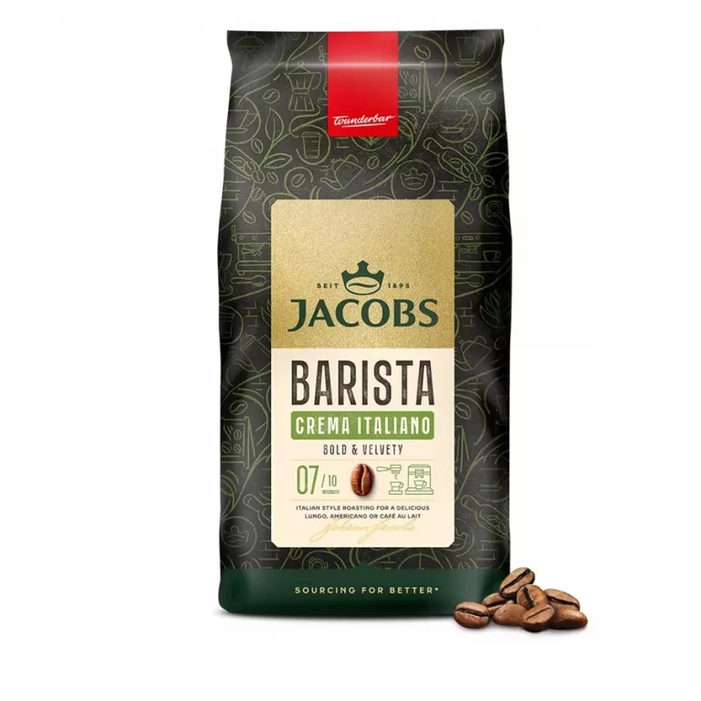 KAWA ZIARNISTA JACOBS BARISTA CREMA ITALIANO, 1 KG