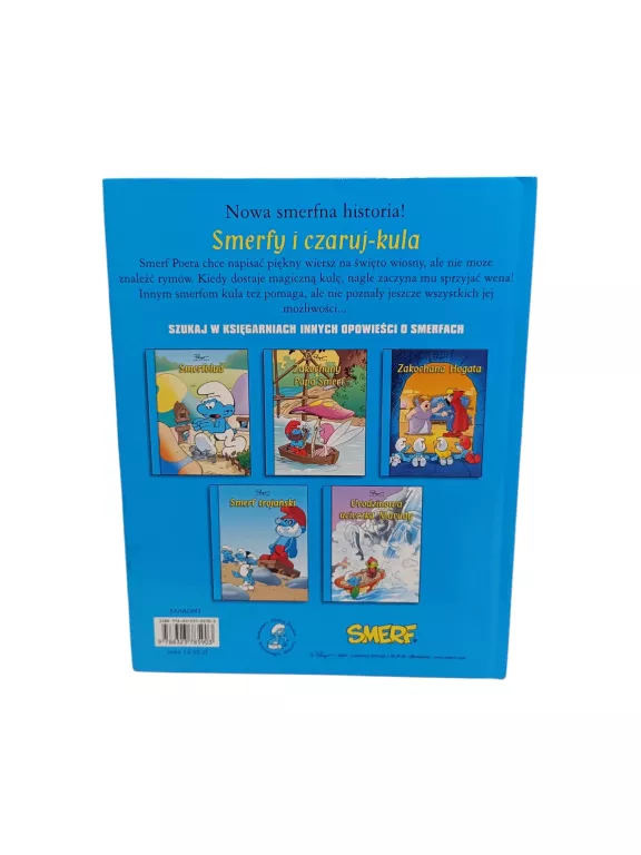 KSIĄŻKA SMERFY I CZARUJ-KULA
