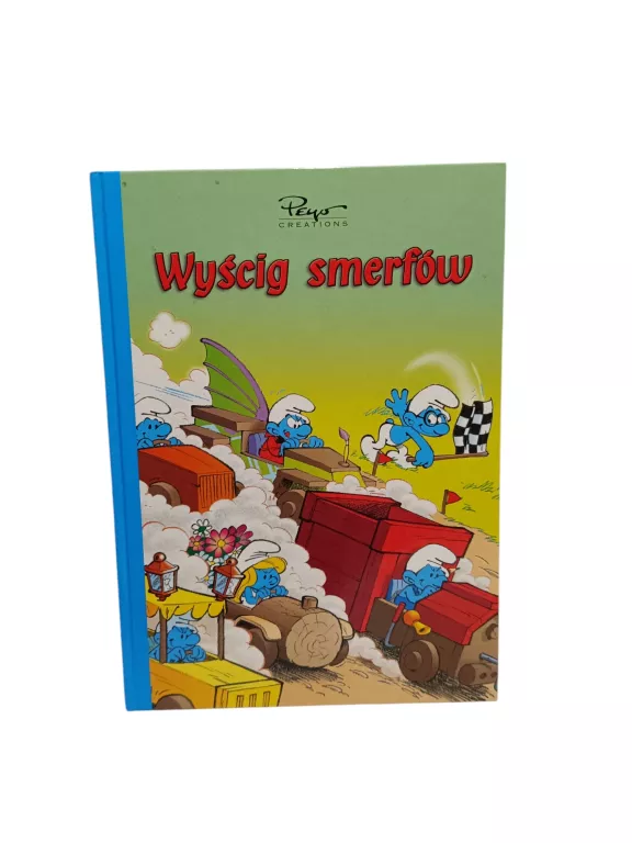 KSIĄŻKA WYŚCIGI SMERFÓW