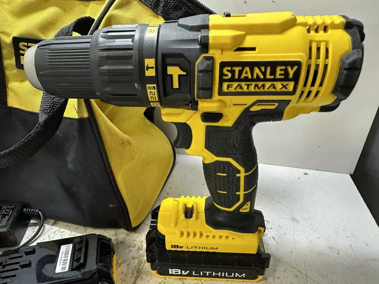 WKRĘTARKA STANLEY FMC626 /TORBA, 2 AKU, ŁAD