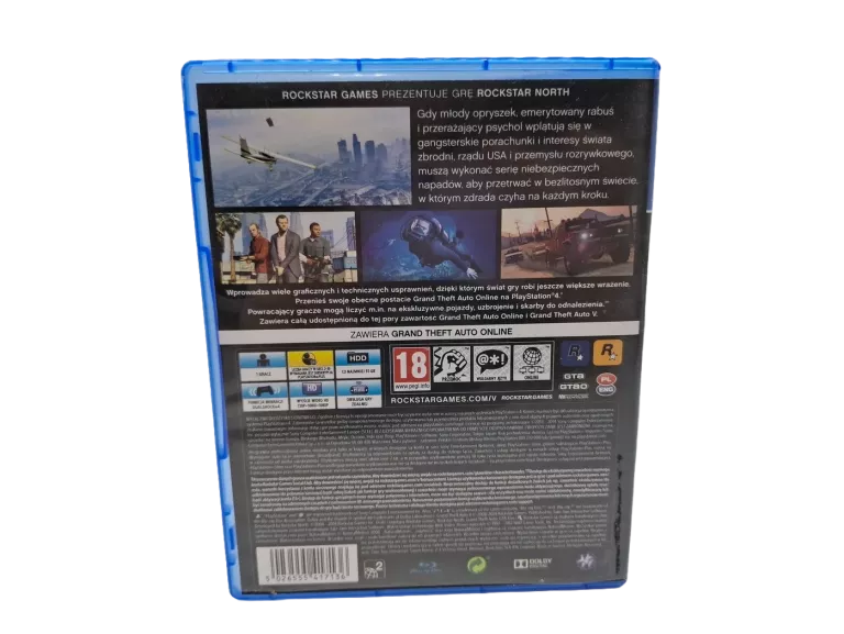 GRA NA PS4 - GRAND THEFT AUTO V GTA