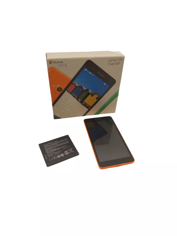 TELEFON MICROSOFT LUMIA 535 + PUDEŁKO + BATERIA