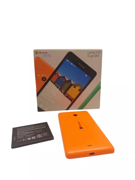 TELEFON MICROSOFT LUMIA 535 + PUDEŁKO + BATERIA