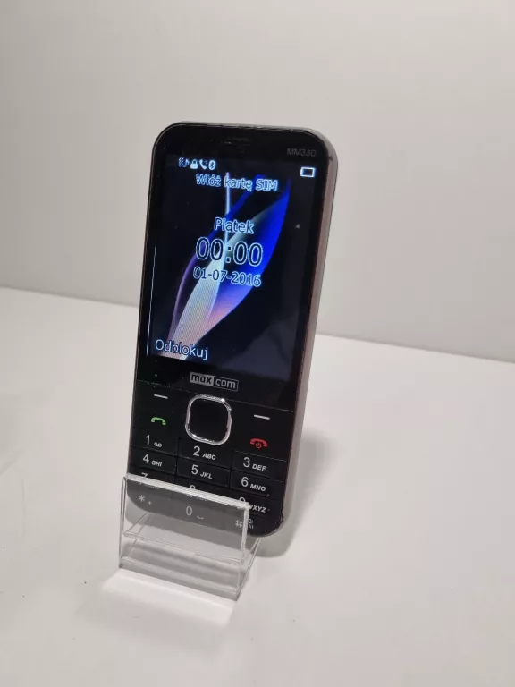 TELEFON KOMÓRKOWY MAXCOM MM330 + ŁADOWARKA