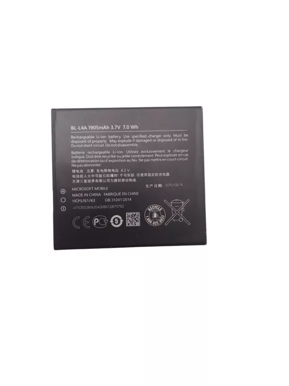 TELEFON MICROSOFT LUMIA 535 + PUDEŁKO + BATERIA