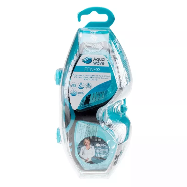 ORYGINALNE OKULARY DO PŁYWANIA DLA DOROSŁYCH AQUA WAVE FITNESS MAVERIC