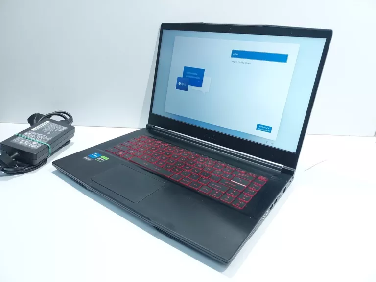 LAPTOP GRACZA MSI GF63 I5 32/500GB WIN11 NVIDIA RTX 3050 SPRAWDZ!