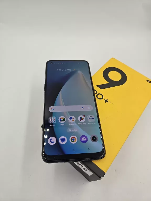 TELEFON REALME 9 PRO+ 6/128 RMX3393 BLACK PĘKNIĘTY TYŁ OPIS