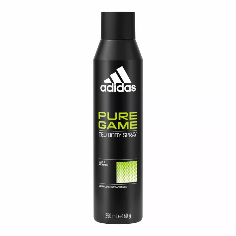 ADIDAS PURE GAME DEZODORANT W SPRAYU DLA MĘŻCZYZN, 250 ML