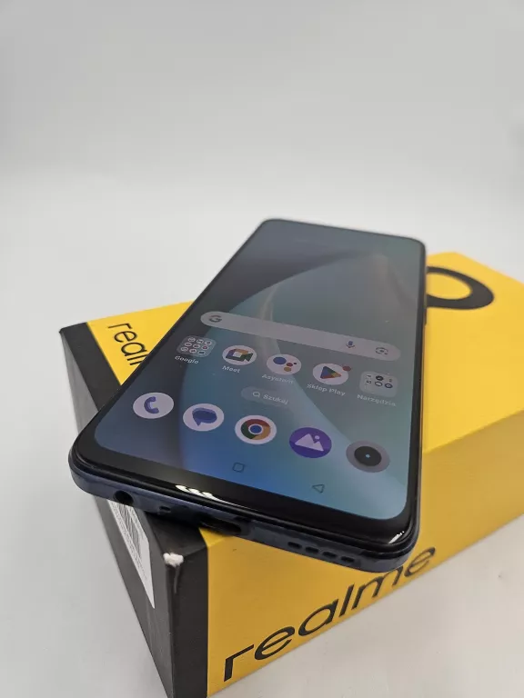TELEFON REALME 9 PRO+ 6/128 RMX3393 BLACK PĘKNIĘTY TYŁ OPIS