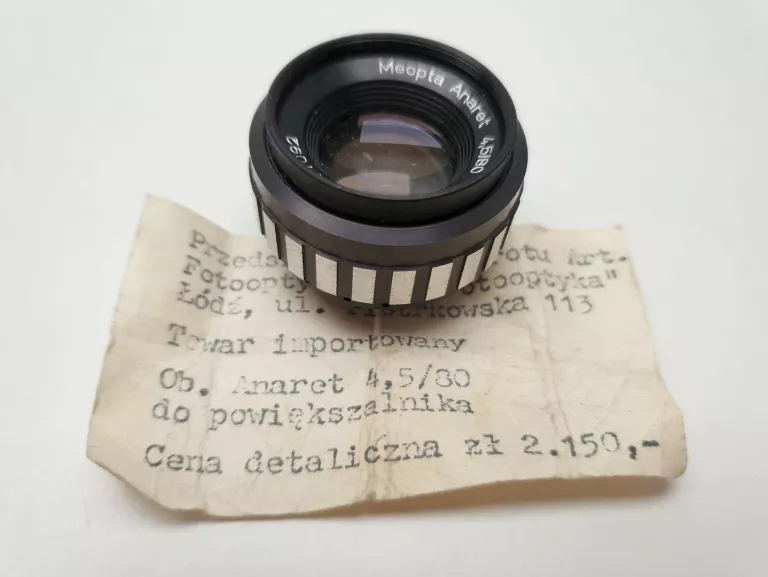 OBIEKTYW MEOPTA ANARET 4,5\80