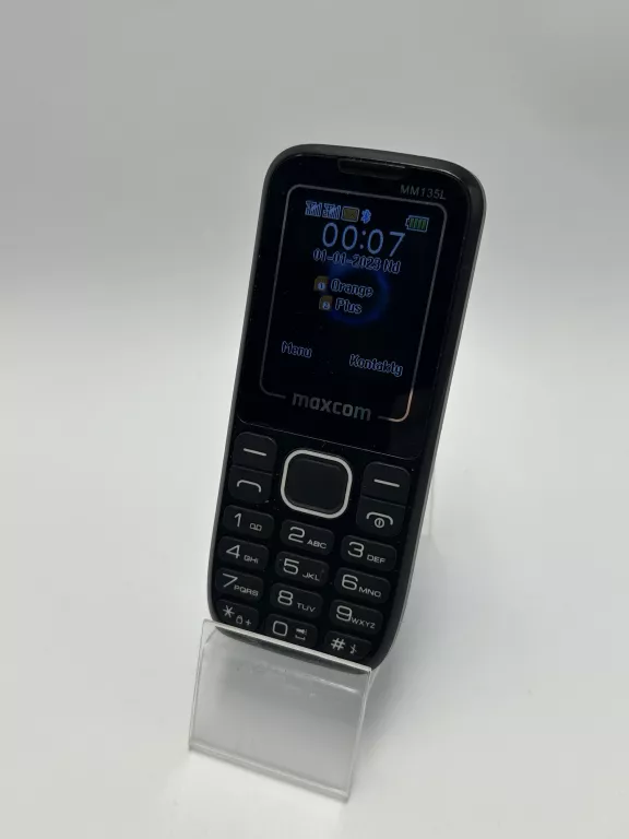 TELEFON KOMÓRKOWY NA KLAWISZE MAXCOM MM135L NIEBIESKI BEZ SIM LOCKA