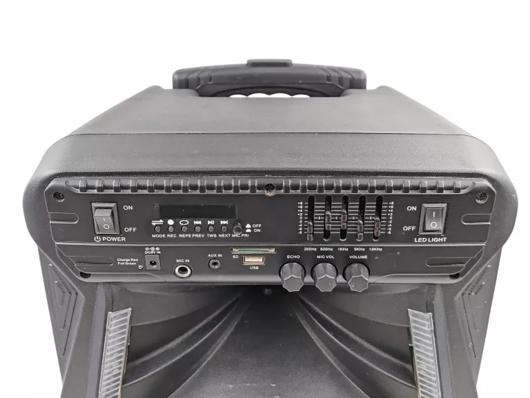 GŁOŚNIK KARAOKE POWER AUDIO MANTA SPK5033 Z MIKROFONEM