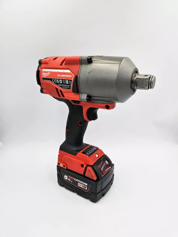 KLUCZ UDAROWY MILWAUKEE M18 ONEFHIWF34 + AKU 5.0 AH