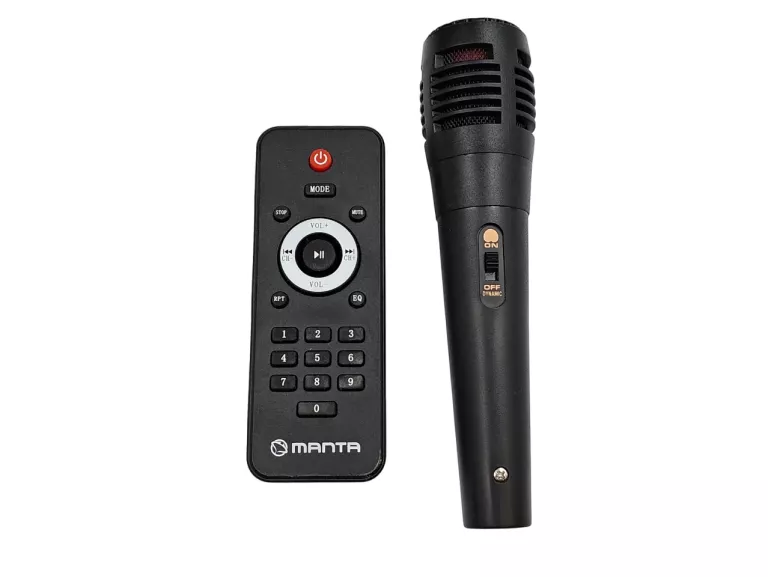 GŁOŚNIK KARAOKE POWER AUDIO MANTA SPK5033 Z MIKROFONEM