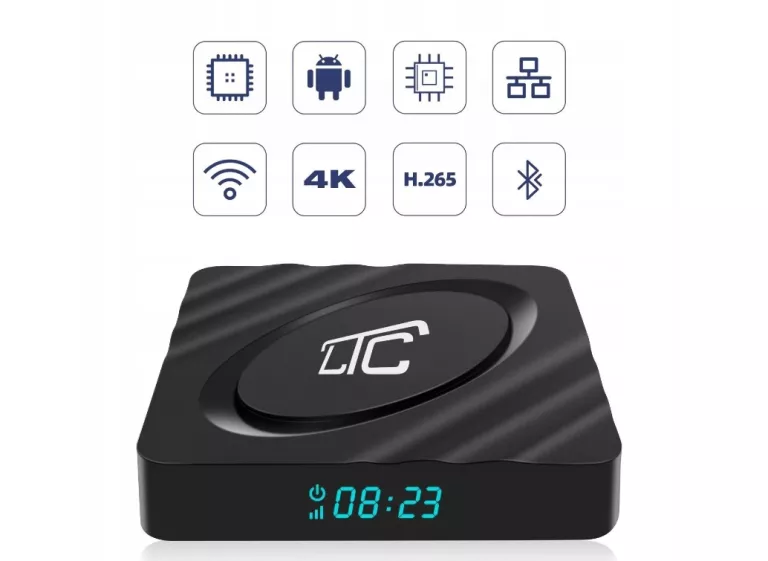 SMART BOX TV 4K BTANDROID PRZYSTAWKA DEKODER NETFLIX YOUTUBE ITP.