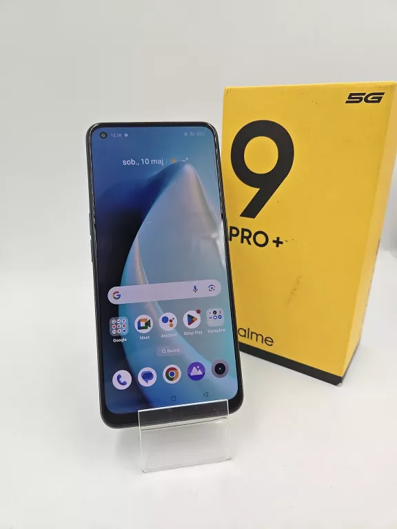 TELEFON REALME 9 PRO+ 6/128 RMX3393 BLACK PĘKNIĘTY TYŁ OPIS