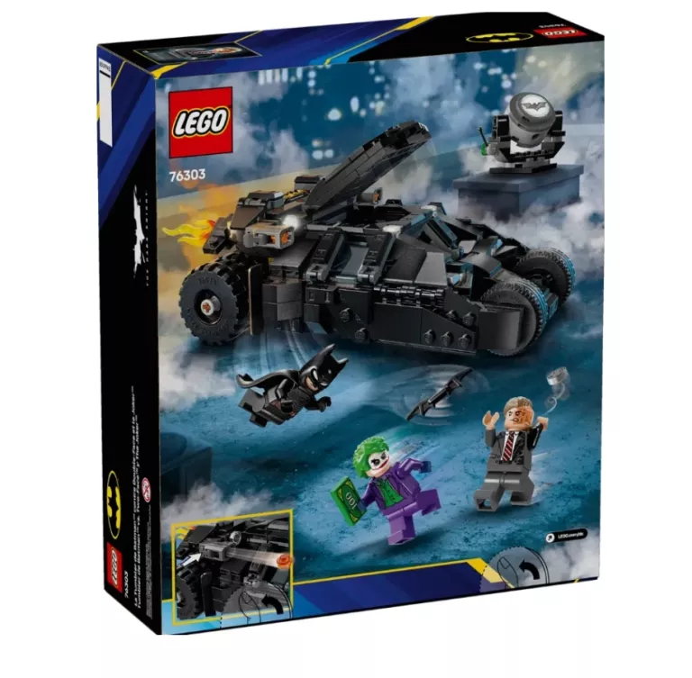 LEGO 76303 SUPER HEROES TUMBLER BATMANA KONTRA DWIE TWARZE I JOKER 5702017