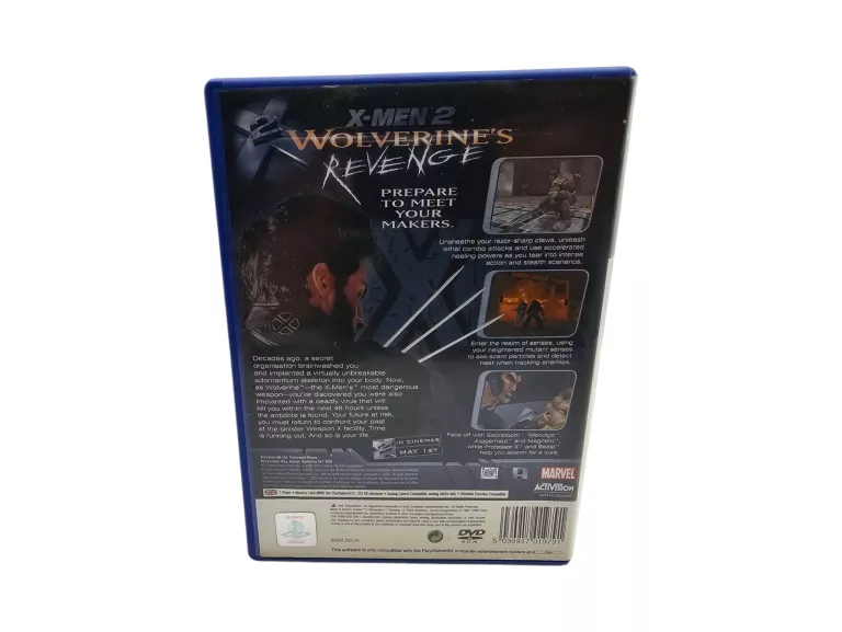 X-MEN 2 WOLVERINE REVENGE PS2