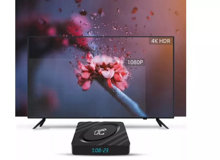 SMART BOX TV 4K BTANDROID PRZYSTAWKA DEKODER NETFLIX YOUTUBE ITP.