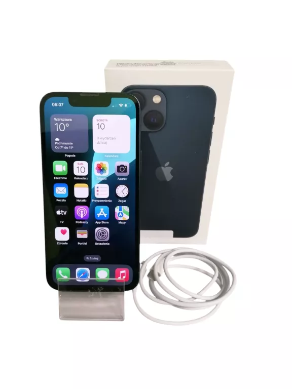 SMARTFON APPLE IPHONE 13 MINI 5.4" 4/128GB KONDYCJA 86% KOMPLET